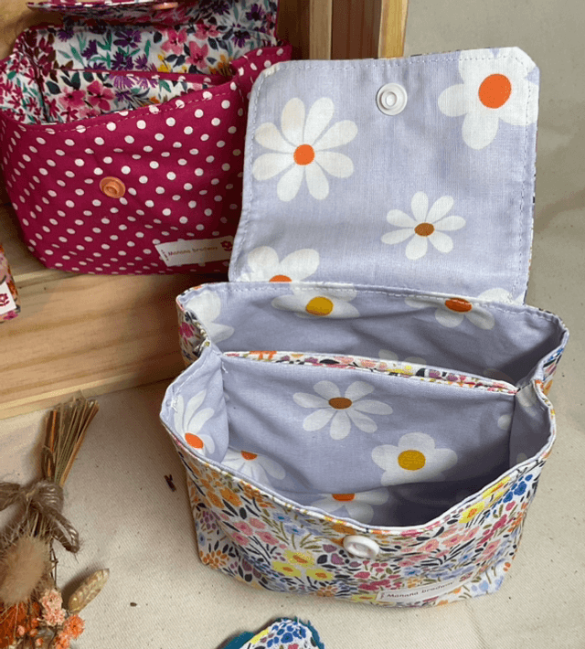 Pochette de rangement double 
