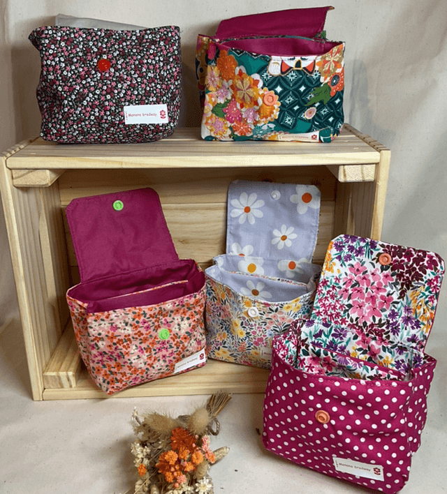 Pochette de rangement double 