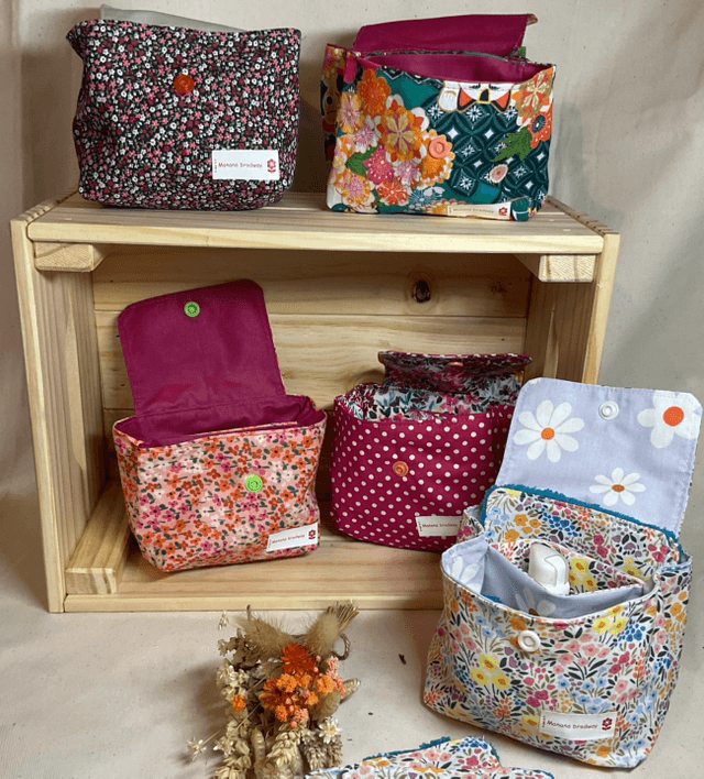 Pochette de rangement double 