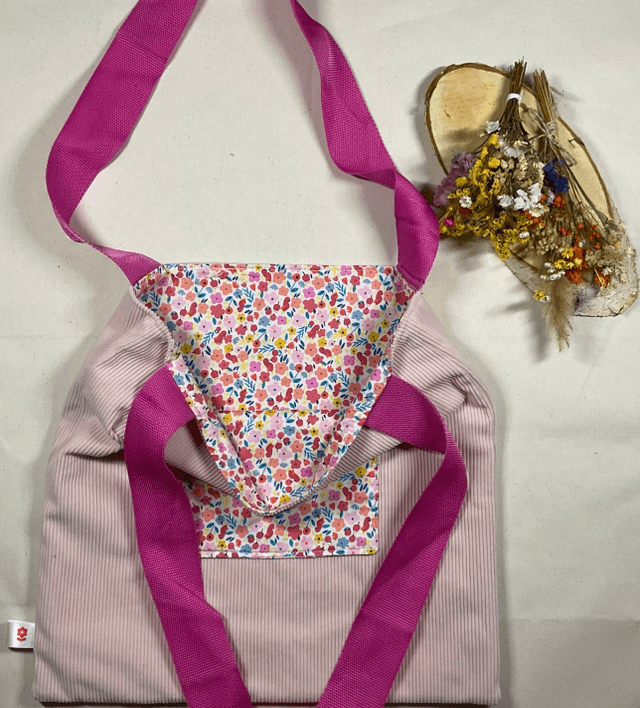 Tote bag en velours 