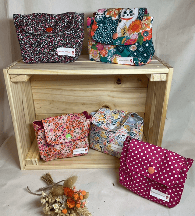 Pochette de rangement double 