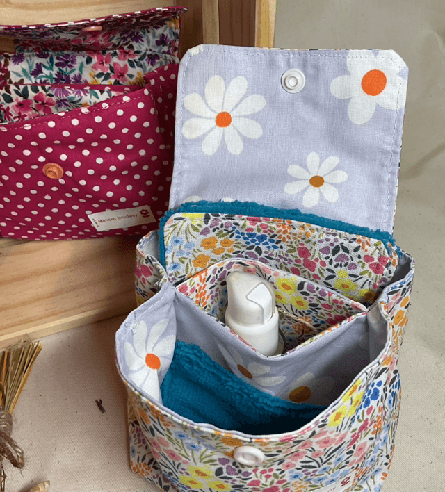 Pochette de rangement double 